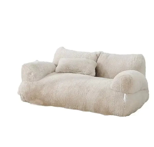 Cat sofa bed Plush Dog Sofa Beds Washable Warm Pet Dog Nest Cat Beds Thicken Comfortable Cushion Dog Sleep Cat Furniture